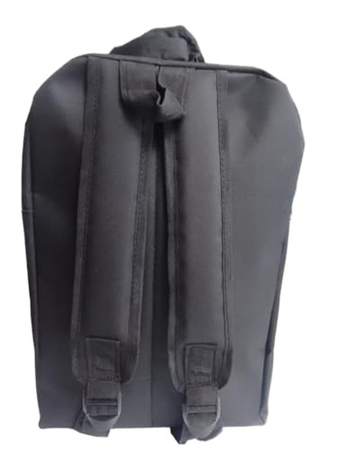 SPANCO Backpack for Office, Colleg, School & Travel Use for Men & Women | Size in Inches : 17 X 12 X 6 | Color : Black. - Image 5